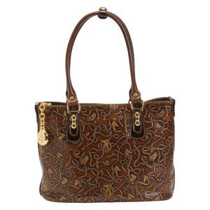 MARINO ORLANDI Made In Italy Leather Logo Tote